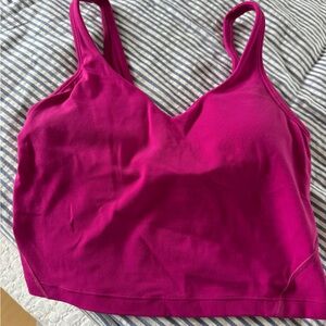 Lululemon align tank! Bright pink, size 4